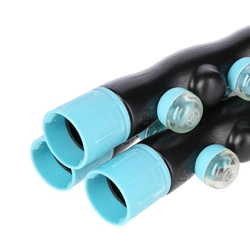 Hula Hop masujący z magnesami HMS HHP006 Black-Blue 98CM