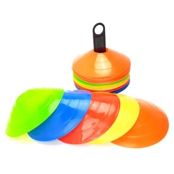 Stożki treningowe talerzyki | Zestaw 50 szt. na stojaku – Legend Sport