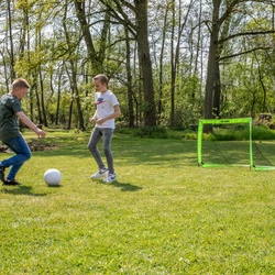 VIRTUFIT ZESTAW SKŁADANYCH BRAMEK DO PIŁKI NOŻNEJ 120 X 90 CM