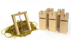 Gra integracyjna Wieża DŻWIG, wieża współpracy żółta