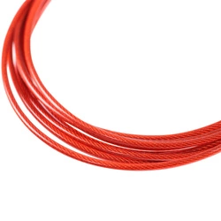 Szybka skakanka aluminiowa HMS SK52 Red/Black