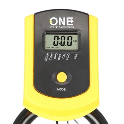 Rower Spiningowz 7KG ONE FITNESS SW2501 YELLOW