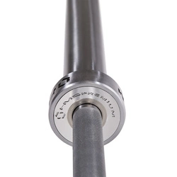 Gryf olimpijski HMS Premium GO1100 1100KG + Zaciski Lock Jaw ZG1500 Golden (2 szt)