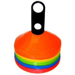 Stożki treningowe talerzyki | Zestaw 50 szt. na stojaku – Legend Sport