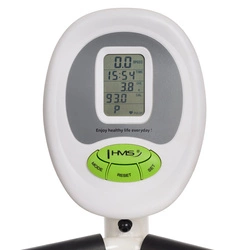 Rower magnetyczny poziomy HMS R9259* biało-zielony