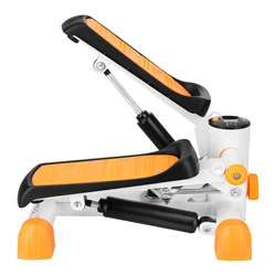 Stepper prosty z linkami HMS S3092 pomarańczowo-biały