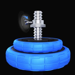 Sztangielki - sztanga gumowane SGG30BAR 30kg HMS