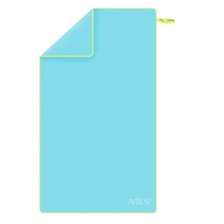 Ręcznik z mikrofibry NCR12 180x100 cm NILS CAMP blue-green