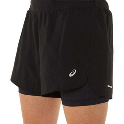 Spodenki damskie do biegania Asics Road 5 In 2n1 Short 2012C378 001