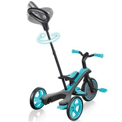 Rowerek 4w1 trójkołowy / biegowy / wózek Globber Explorer Trike Teal 632-105-3