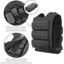 Kamizelka treningowa KTO30 z obciążeniem 30 kg HMS