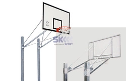 Zestaw do koszykówki dwusłupowy 667