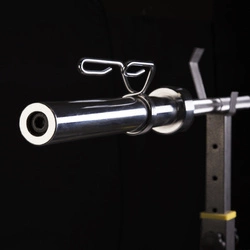 Gryf prosty olimpijski 20kg 2200mm GOP220 + zacisk HMS