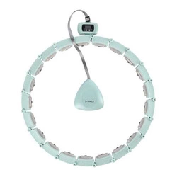 HULA HOP HHM14 GREEN Z MAGNESAMI I OBCIĄŻNIKIEM + LICZNIK HMS