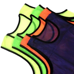 Pomarańczowy znacznik treningowy fluorescencyjny obszyty lamówką marki Legend M