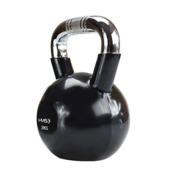 Kettlebell żeliwny winylowany HMS KTC20 BLACK