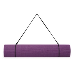 GAIAM ESSENTIALS MATA DO JOGI 6 MM Z PASKIEM FIOLETOWA 63313