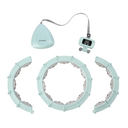 HULA HOP HHM14 GREEN Z MAGNESAMI I OBCIĄŻNIKIEM + LICZNIK HMS