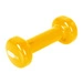 Hantel winylowy 0,5kg żółty Profit DK 4102