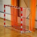 Bramka do piłki ręcznej aluminiowa z łukami składanymi