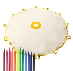 Kreatywna Chusta Spadochron Animacyjny AKSON (do malowania) 3 m