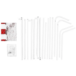 BRAMKA DO PIŁKI NOŻEJ Z SIATKĄ 300x160x90CM ENERO