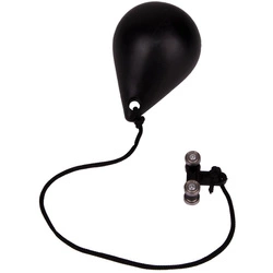 Hula hop z masażerem i obciążeniem czarny