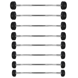 Sztanga gryf stały gumowany HMS 10 KG GSG-10