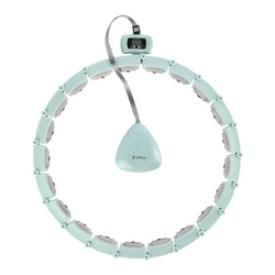 HULA HOP HHM14 GREEN Z MAGNESAMI I OBCIĄŻNIKIEM + LICZNIK HMS