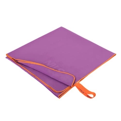 Ręcznik z mikrofibry NCR12 180x100 cm NILS CAMP purple-red