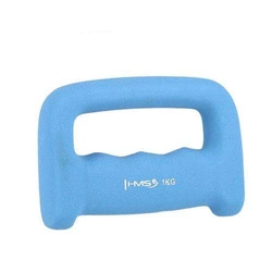 Ciężarek żeliwny HMS CK10 LIGHT BLUE 1.0 KG