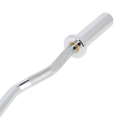 Gryf olimpijski łamany GOL160 8.3kg 1200mm + ZG1000 black HMS Premium