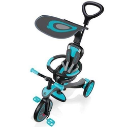 Rowerek 4w1 trójkołowy / biegowy / wózek Globber Explorer Trike Teal 632-105-3