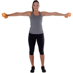 ZESTAW HANTLI NEOPREN 2x4KG PURE 2 IMPROVE