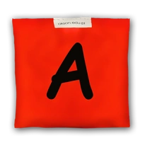 Woreczek gimnastyczny z literką A - szkolny Akson
