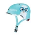 	Kask dziecięcy Globber Elite Lights 507-105 Poolside Blue / Buddy