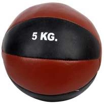 Piłka lekarska 5 kg skóra