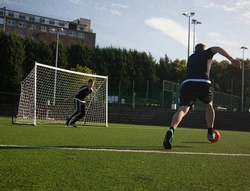 Bramka do piłki nożnej Quick Play Kickster Elite 3 x 2m