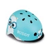	Kask dziecięcy Globber Elite Lights 507-105 Poolside Blue / Buddy