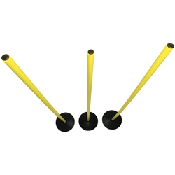 Tyczka treningowa 120 cm z podstawą gumową 2kg Yakima