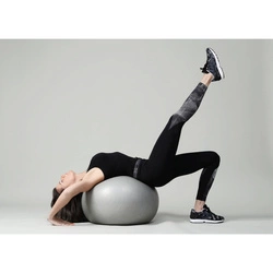 Piłka gimnastyczna GB-S1105 65cm Srebrna