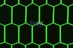 Siatka do bramki do piłki nożnej plastry miodu PP/b 5 wymiary: 7,5m x 2,5m x 2 x 2 m