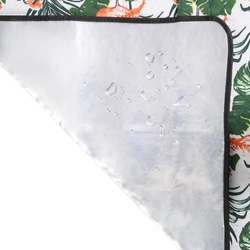 Koc piknikowy 220x200 PE ALU NC8008 liście NILS CAMP