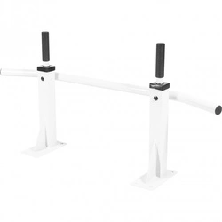 Drążek ścienny podciągowy, biało-szary