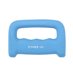 Ciężarek żeliwny HMS CK10 LIGHT BLUE 1.0 KG
