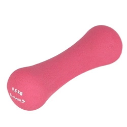 17025 CIĘŻAREK ŻELIWNY POKRYTY NEOPRENEM 0.5 KG