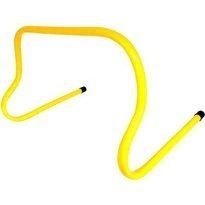 Mini płotek treningowy 30 cm| fluorescencyjny żółty | PVC | – Legend Sport