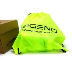 Zielone buty lekkoatletyczne z kolcami do biegów i skoków na bieżni Legend 45