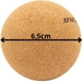 PIŁECZKA DO MASAŻU KORKOWA 6.5CM ENERO FIT