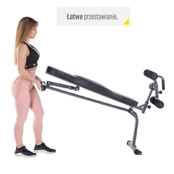 Ławka do ćwiczeń HMS PREMIUM L8022